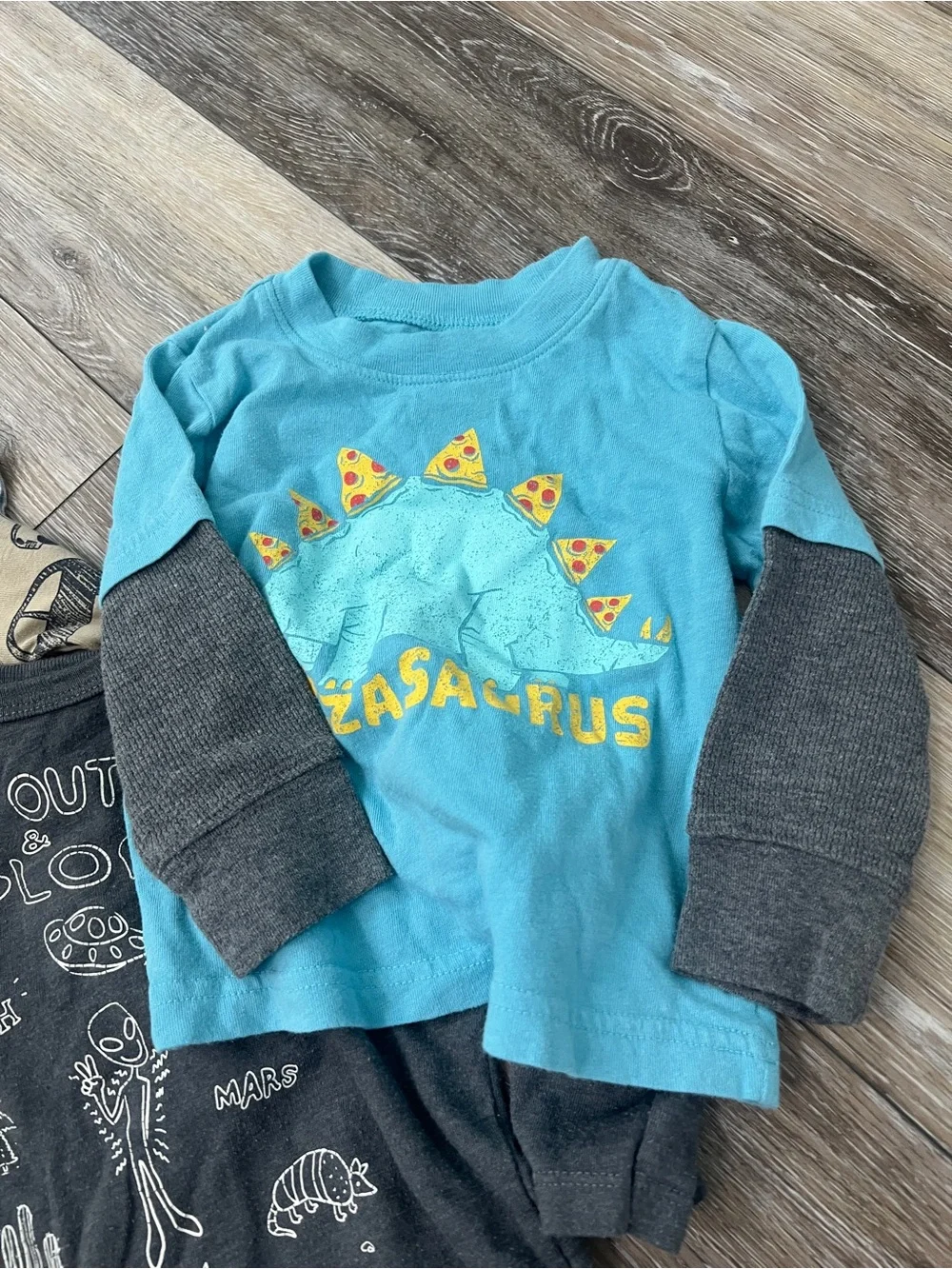 Bundle baby boy long sleeve bodysuit tee